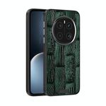 Per Honor Magic7 Pro ABEEL Beast Pattern 6D Micro-Embossed MagSafe Custodia per telefono in vera pelle (verde)