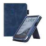 Per Pocketbook PB616 Custodia per tablet intelligente in pelle di vitello (blu)