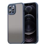 Per iPhone 12 Pro Max Fan Dun Series TPU Hybrid PC Custodia per telefono satinato (blu)