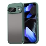 Per Google Pixel 9 Fan Dun Series TPU Hybrid PC Custodia per telefono glassata (verde)