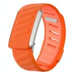 Per cinturino sportivo in silicone WHOOP 4.0 (arancione + arancione chiaro)