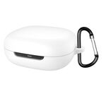 Per gli auricolari wireless Shokz OpenFit 2 T920 Custodia protettiva in silicone (bianco)