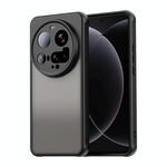 Per Xiaomi 15 Ultra Fan Dun Series TPU Hybrid PC Custodia per telefono smerigliata (nero)