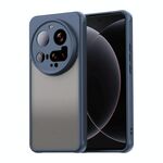 Per Xiaomi 15 Ultra Fan Dun Series TPU Hybrid PC Custodia per telefono smerigliata (blu)