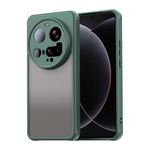Per Xiaomi 15 Ultra Fan Dun Series TPU Hybrid PC Custodia per telefono smerigliata (verde)