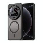 Per Xiaomi 15 Ultra Fan Dun Series TPU Hybrid PC Frosted Magsafe Custodia per telefono (nero)