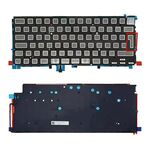 Per Macbook Air 15,3 pollici M2 A2941 Big Backspace Versione UK Tastiera retroilluminata