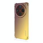 Per vivo X200 ENKAY Hat-Prince Gradient Airbag TPU Custodia per telefono (oro viola)