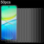 Per vivo Y39 5G 50 pezzi 0,26 mm 9H 2,5D Pellicola in vetro temperato