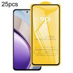 Per vivo V50 Lite 5G 25 pezzi 9D Full Glue Pellicola in vetro temperato per schermo