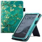 Per Pocketbook PB616 Custodia per poggiamano in pelle dipinta per tablet intelligente (Apricot Blossom)