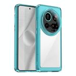Per Xiaomi 15 Ultra Colorful Series Custodia per telefono in TPU ibrida acrilica (blu trasparente)