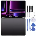 Per MacBook Pro 16,2 pollici A2991 2023 EMC8408 Schermo LCD originale completo (nero)
