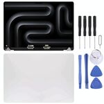Per MacBook Pro M3 Pro 14 pollici A2992 2023 EMC8407 Schermo LCD originale completo (argento)