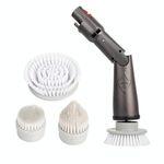Set di accessori per spazzola di pulizia per Dyson V11 / V10 / V8 / V7 Spazzola per pavimenti per vasca da bagno con setole dure