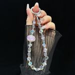 Catena per telefono Super Flash Crystal Lantern Square (Rosa)