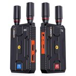 VRRIIS 097PRO Trasmettitore ricevitore wireless per streaming audio e video in diretta all'aperto, extender HD 4K, spina: spina UK