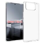 Per Asus Zenfone 12 Ultra Custodia per telefono in TPU con texture impermeabile (trasparente)