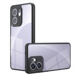 Per OPPO Reno13 F 5G Armor Precise Hole PC Hybrid TPU Custodia per telefono (trasparente)