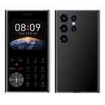 Telefono cellulare V8 Card, 2,01 pollici, MTK6261D, supporto Bluetooth, FM, torcia, GSM, doppia SIM (nero)