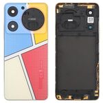 Per ZTE nubia Music Z2353 Cover posteriore in vetro per batteria con cornice centrale/Copertura per obiettivo della fotocamera (multicolore)