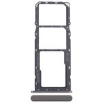 Per Nokia C32 Vassoio scheda SIM originale + Vassoio scheda SIM + Vassoio scheda Micro SD (nero)