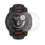 Per Garmin Instinct E 45mm 5 pz ENKAY Hat-Prince 0.2mm 9H Pellicola protettiva per schermo in vetro temperato