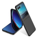 Per Motorola Razr 40 Ultra GKK Custodia per telefono a copertura totale ultrasottile (nera)