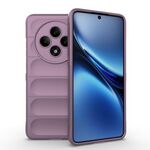 Custodia in TPU + flanella per OPPO Reno12 F 5G Global Magic Shield (viola)
