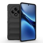 Custodia in TPU + flanella per OPPO Reno12 F 5G Global Magic Shield (nera)