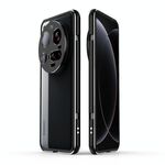 Per Xiaomi 15 Ultra Aurora Series Lens Protector + Custodia per telefono con cornice in metallo (nero argento)
