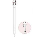 Per Apple Pencil 1 LC129-1 Custodia protettiva in silicone anti-rotolamento per penna stilo (mucca bianca)