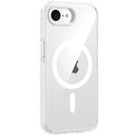 Per iPhone 16e Airbag TPU + TPE + PC Custodia trasparente MagSafe per telefono (bianco)