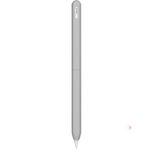 Per Apple Pencil 2 / Pro LC182 Custodia protettiva anti-rotolamento in silicone per penna stilo (grigio)