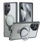 Per Samsung Galaxy S24 Ultra 5G Custodia per telefono con supporto magnetico MagSafe Skin Feel (grigio)