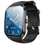 hoco Y28 1.96 pollici AMOLED Screen IP67 Smart Watch sportivo impermeabile, versione chiamata (nero)
