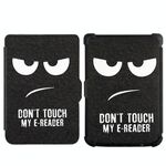 Per Pocketbook B606 628 633 632 627 616 Custodia per tablet intelligente in pelle TPU con verniciatura (Big Eyes ME)
