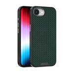 Per iPhone 16e ABEL Ruyi Pattern 6D Micro Relief MagSafe Custodia in pelle per telefono (verde)