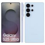 Per Samsung Galaxy S25 Ultra 5G Schermo Nero Non Funzionante Modello di Display Finto (Blu)