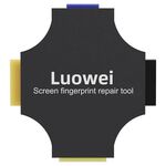 Strumento di calibrazione delle impronte digitali per telefoni cellulari LUOWEI 4 in 1 Calibra l'impronta digitale ottica