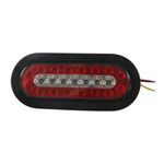 Fanale posteriore per rimorchio da 6 pollici, luce di larghezza per camper multifunzione da 12 V, specifiche: 1 pz.