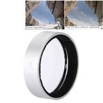 JUNESTAR per Xiaomi Xiaoyi Yi II 4K Sport Action Camera Filtro UV professionale (argento)