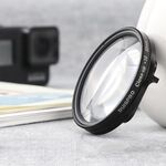 RUIGPRO per GoPro HERO 7/6 / 5 52 millimetri professionale 10X lente close-up Filtro con Filtro anello adattatore & copriobiettivo