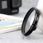 RUIGPRO per GoPro HERO 7/6/5 Professional 52mm 8X Filtro per obiettivo con effetto stella con anello adattatore per filtro e copriobiettivo