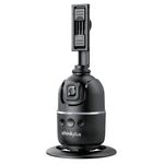 Lenovo Thinkplus H1C Gimbal di monitoraggio intelligente AI con riconoscimento facciale a 360 gradi (nero)