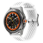 Per Xiaomi Watch S4 Sport Kalebol 22mm Cinturino in silicone (bianco)