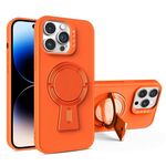 Per iPhone 14 Pro Y-shape Holder MagSafe Custodia antiurto per telefono (arancione)