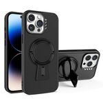 Per iPhone 14 Pro Y-shape Holder MagSafe Custodia antiurto per telefono (nero)
