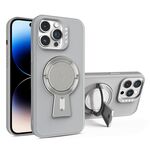 Per iPhone 14 Pro Y-shape Holder MagSafe Custodia antiurto per telefono (grigio)