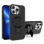 Per iPhone 13 Pro Custodia per telefono antiurto MagSafe con supporto a forma di Y (nero)